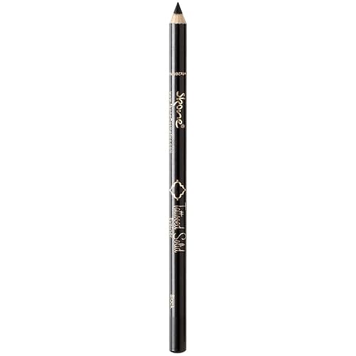 Skone Cosmetics Tattooed Solid Eyeliner - Waterproof, Smudge-Proof, Long-Lasting Pencil for Precise Eye Definition - Ultra-Smooth, Soft Glide