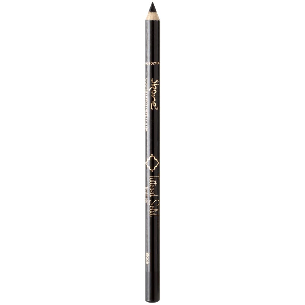 Skone Cosmetics Tattooed Solid Eyeliner - Waterproof, Smudge-Proof, Long-Lasting Pencil for Precise Eye Definition - Ultra-Smooth, Soft Glide