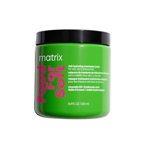 MATRIX Food For Soft Rich Hydrating Hair Mask - Deep Conditioner For Dry & Brittle Hair, Adds Shine & Softness, With Avocado Oil & Hyaluronic Acid Beauty and Personal Care MATRIX Default Title