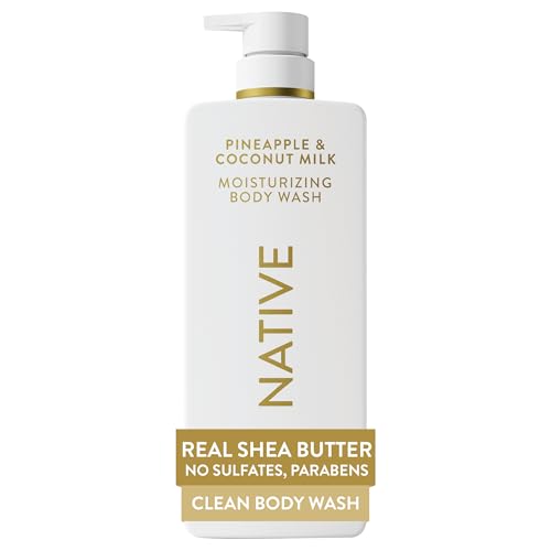 Native Moisturizing Body Wash, Clean & Gentle 24-Hour Hydration with Shea Butter, for Sensitive & Dry Skin, for Women & Men, Sulfate-free Beauty and Personal Care Native Default Title
