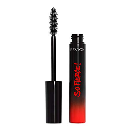 Revlon Mascara, So Fierce Eye Makeup, Lasts up to 24 Hours, No Clump, Smudge-Proof, Flake-Free, 701 Blackest Black, 0.25 fl oz