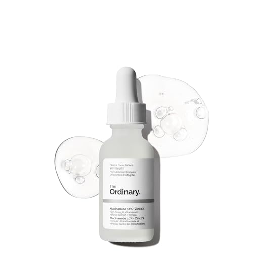 The Ordinary Niacinamide 10% + Zinc 1%, Smoothing Serum for Blemish-Prone Skin, 1 Fl Oz Beauty and Personal Care The Ordinary Default Title