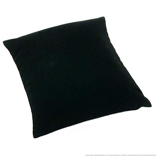 FindingKing 3 Black Velvet Watch & Bracelet Pillow Jewelry Displays