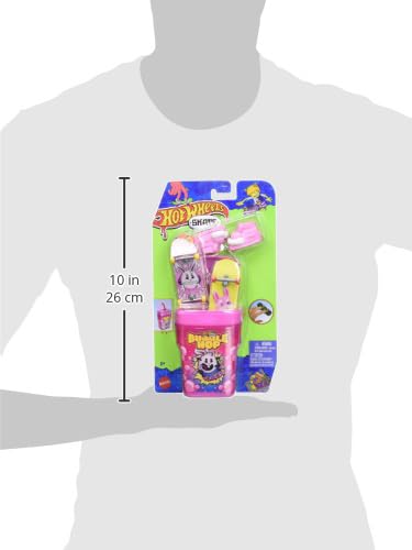 Hot Wheels Skate Vehicle Toy Pack of Erasers Erasers Bubble Explosion for Children 5 Years and Up, HWN49