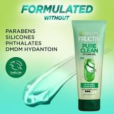 Garnier Fructis Style Pure Clean Styling Gel 6.8 Fl Oz (2 Pack Packaging May Vary)