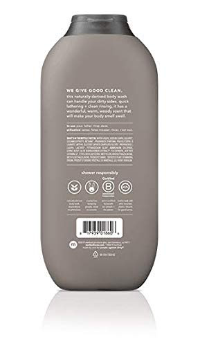 Method Men's - Cedar + Cypress Body Wash 18 Ounce & Cedar + Cyprus Bar Soap - Set of 2