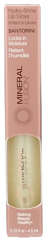 Mineral Fusion, Lip Gloss Hydro Shine Santorini, 0.15 Fl Oz