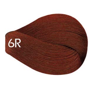 Vivitone Permanent Cream Color (6R Light Red) 3oz. - 100% Grey Coverage, Long Lasting Shine, Made in Italy.