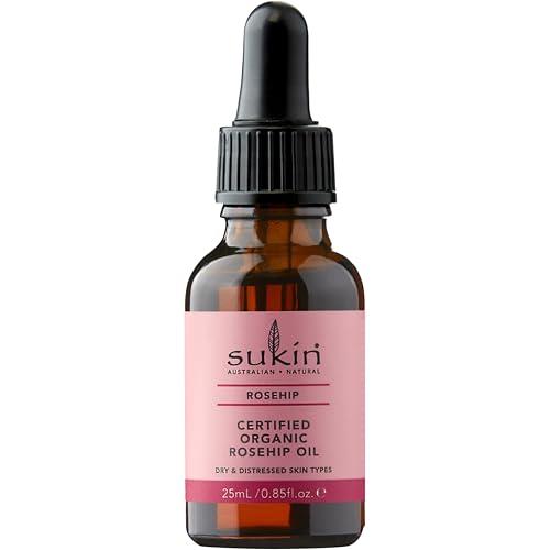 Sukin Certified Organic Rosehip Oil, 0.85 fl oz