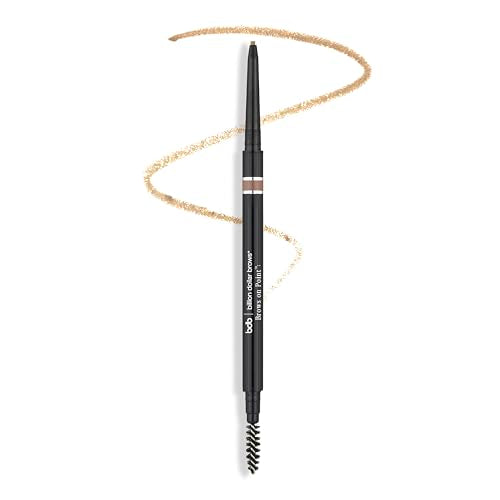 Billion Dollar Brows On Point Waterproof Micro Eyebrow Pencil - Blonde and Self-sharpening Tip for Natural, Blendable Lines