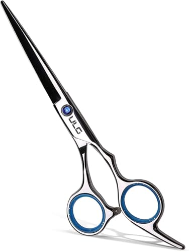 Hair Cutting Scissors, ULG Professional Hair Scissors 6.5 inch Right-Hand Razor Edge Barber Shears Salon Hair Cutting Shears Made of Japanese Beauty and Personal Care ULG Default Title