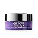 Clinique Take The Day Off Charcoal Cleansing Balm Makeup Remover | Dissolves Makeup and Sunscreen | For Dry Combination to Oily Skin Types, 4.2 Ounce