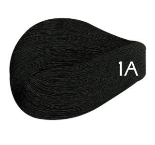 Vivitone Permanent Cream Color (1A Blue Black) 3oz. - 100% Grey Coverage, Long Lasting Shine, Made in Italy.
