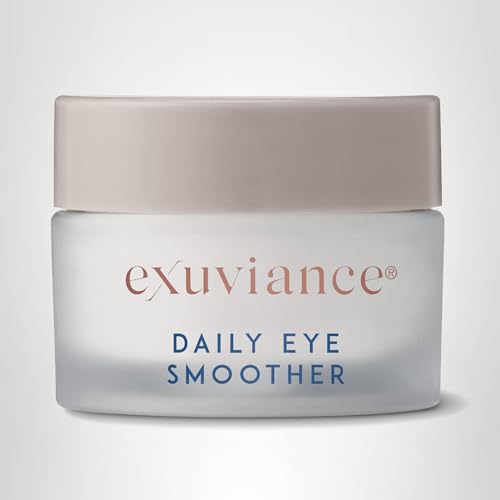 EXUVIANCE Daily Eye Smoother Moisturizing Under Eye Cream with PHA, Botanicals, and Vitamins, 15 g.