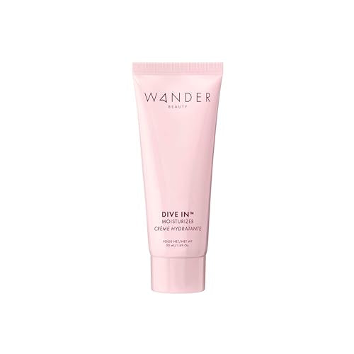 Wander Beauty Dive In Moisturizer - 8-in-1 Hydrating Face Moisturizer For 72h Hydration - Plump, Brighten, & Rejuvenate Skin with 13 Fruits & 4 Flower