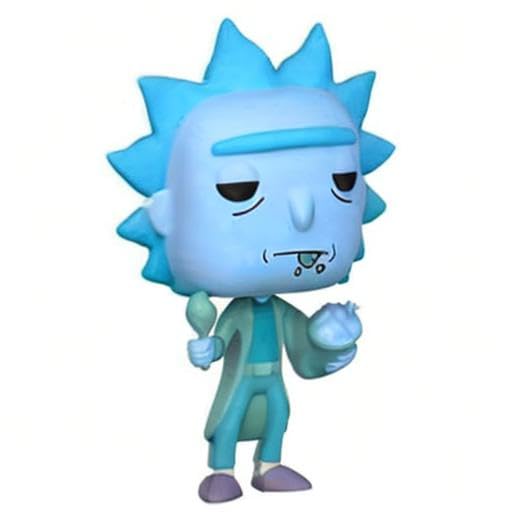 FUNKO POP! ANIMATION: Rick & Morty - Hologram Rick w/Chicken