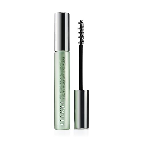 Clinique High Impact Waterproof Mascara | Volume, Length, Smudge-Proof + Safe For Sensitive Eyes, Black/Brown, 0.28 Fl Oz