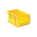 QUANTUM STORAGE SYSTEMS Ultra QUS240YLCS Solid Part Organizer Yellow Bins 15" L x 9" W x 7" H 12 Pack