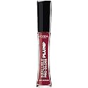 L'Oreal Paris Infallible Pro Gloss Plump Lip Gloss with Hyaluronic Acid, Long Lasting Plumping Shine, Lips Look Instantly Fuller and More Plump, Ruby