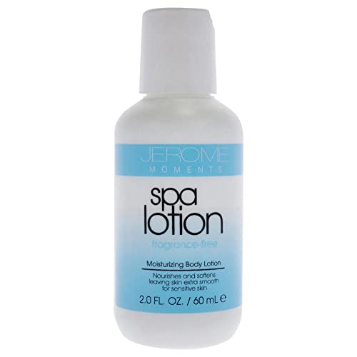 Jerome Moments Spa Lotion Fragance Free Body Lotion Unisex 2 oz