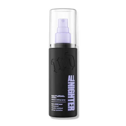 Urban Decay All Nighter Waterproof Makeup Setting Spray - Natural Finish, Up to 24HR Wear, Ultra-Fine Facial Mist, Hydrating Foundation Face Primer Beauty and Personal Care URBAN DECAY Default Title