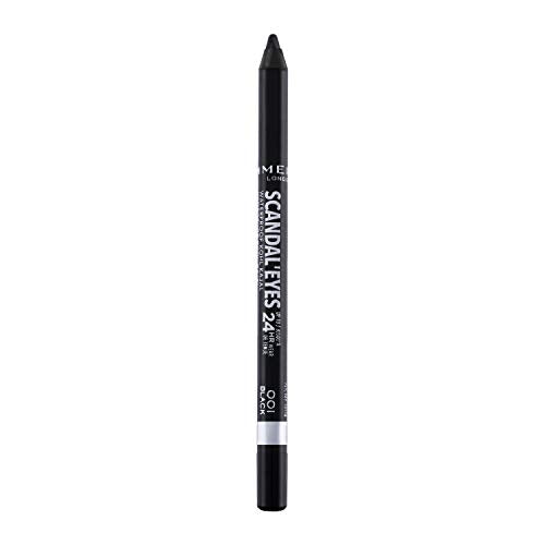 Rimmel London Scandaleyes Waterproof Gel Pencil Eyeliner, Long-Wearing, Ultra-Smooth, Smudge-Proof, 001, Black, 0.04oz Beauty and Personal Care Rimmel Default Title