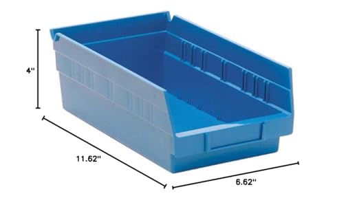 Quantum Storage QSB102 Economy Part Organizer Bins - 11-5/8" x 6-5/8" x 4" - 30 Pack