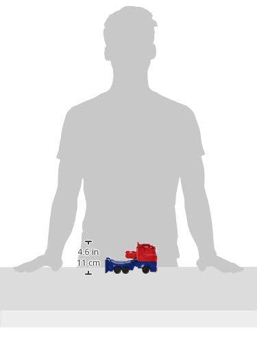 Transformers Optimus Prime Toy Figure - 11-Inch Plastic Play Robot with Vehicle Theme