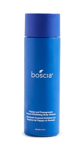 boscia Papaya & Pomegranate Enzyme Exfoliating Body Cleanser - Vegan, Cruelty-Free, Natural & Clean Skin Care - Body Cleanser Gel - For All Skin Types
