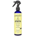 PURA D'OR 8 Oz Argan Oil Heat Shield Protectant Spray with Select Organic Ingredients, Protects Up To 450º F From Flat Iron & Hot Blow Dry, Leave-In