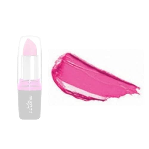 L.A. COLORS Hydrating Lipstick, Bold Pink CLIPC17