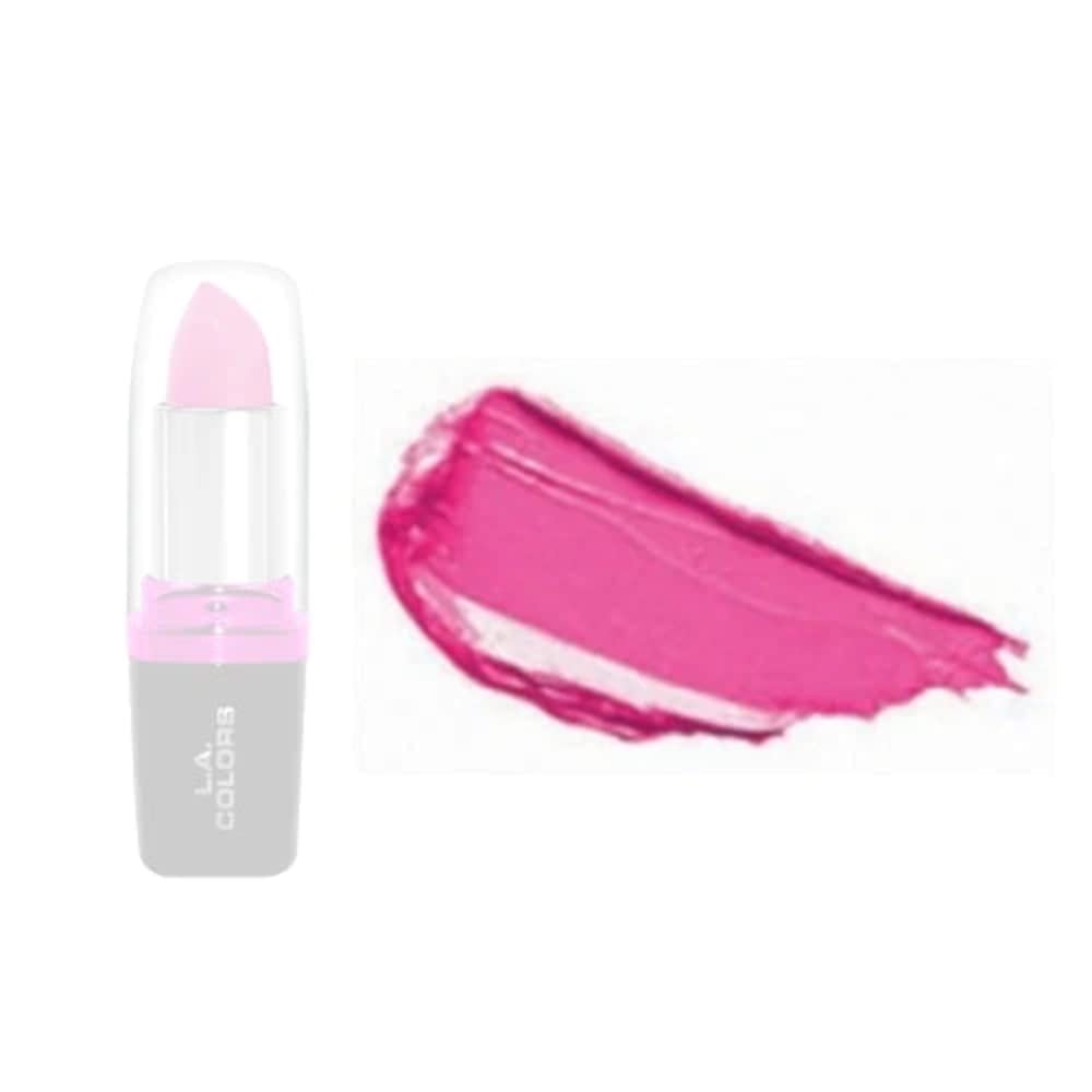 L.A. COLORS Hydrating Lipstick, Bold Pink CLIPC17