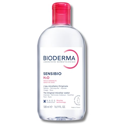 Bioderma Sensibio H2O Micellar Water, Makeup Remover Cleanser, Gentle for Skin, Fragrance-Free & Alcohol-Free, Gentle Face Cleanser for Sensitive Beauty and Personal Care Bioderma Default Title