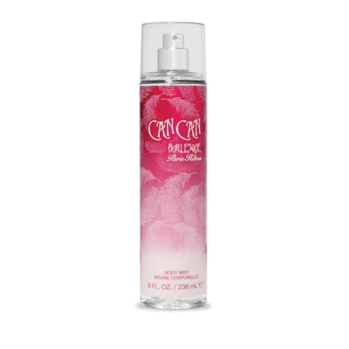 Paris Hilton Can Can Burlesque Body Mist Fragrance for Women | Playful and Flirtatious | Fruity and Floral Scent With Notes of Clementine, Nectarine