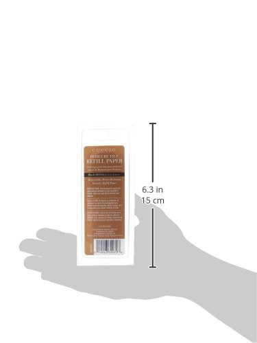 Cuccio Naturale 50-Count Black 80-Grit Pedicure File Refills - Coarse, Water-Resistant, Disposable Abrasive Sheets for Professional Foot Care - Fits