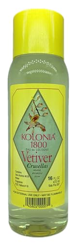Crusellas Legitima Kolonia 1800 Vetiver Cologne (16 Fl. Oz.)