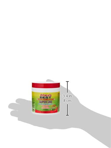 Africa's Best Maximum Strength Super Gro Hair & Scalp Conditioner, 5.25 oz