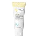 MyCHELLE Dermaceuticals Sun Shield SPF 28 Unscented (2.3 Fl Oz) - Soothing Reef Safe Sunscreen with Vitamin E and Aloe - TSA Approved. Liquid Zinc