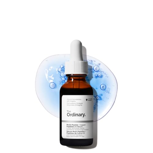 The Ordinary Multi-Peptide + Copper Peptides 1%, GHK-Cu Anti-Aging Serum for Fine Lines and Skin Elasticity, 1 Fl Oz Beauty and Personal Care The Ordinary Default Title