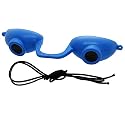 Super Sunnies Evo Flexible UV Eye Protection FDA Compliant Tanning Bed Goggles Red Light Therapy Glasses - Random
