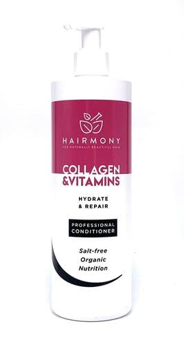 Hairmony Professional Post-Keratin & Color Care Kit, Aloe Vera Shampoo 32 fl.oz. + Collagen & Vitamins Conditioner 32 fl.oz