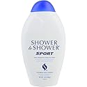 Shower to Shower Sport Body Powder for Men & Women, Talc Free, Sweat Absorbing, Prevents Chafing & Odor, Deodorizing All Over Body Powder for Long