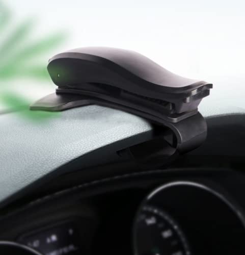 YOVECATHOU Car Dashboard Mount Holder Stand Clamp Cradle Clip for Cell Phone GPS Navigation Clip on Dash Phone Holder Durable Mount