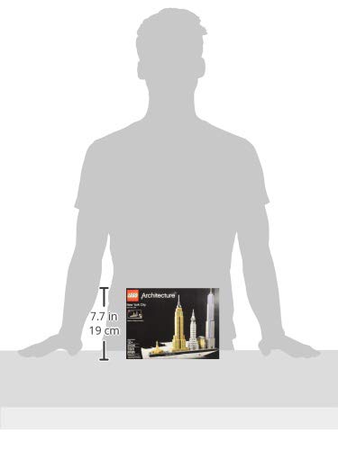 LEGO Architecture New York City 21028, Buildable Skyline Model Kit, Collectible Home or Office Decor, Gift for Kids, Adults & NYC Fans Ages 12+