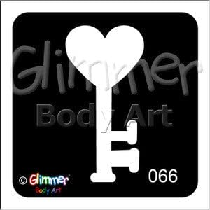GLIMMER Body Art Hearts, Hugs & Kisses Glitter Tattoo Kit | Unleash Your Creativity with Glittery Fun!