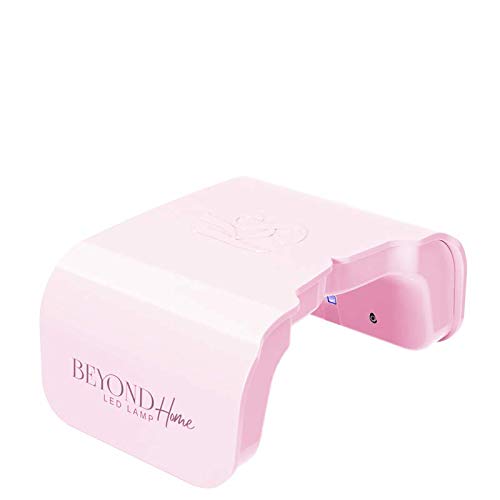 KIARA SKY UV Nail Lamp, LED Nail Lamp, Cordless & Rechargeable Nail Dryer Flash Cure UV Light for Gel Nail Polish - Beyond Home, Pink Beauty & Personal Care KIARA SKY