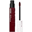 Maybelline Super Stay Matte Ink Liquid Lipstick Makeup, Long Lasting High Impact Color, Up to 16H Wear, Composer, Cherry Brown, 1 Count, Packaging May