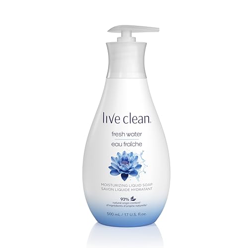 Live Clean Liquid Hand Soap, Fresh Water, 17 Oz (Packaging May Vary)