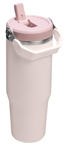STANLEY IceFlow 2.0 Flip Straw Tumbler with Handle 30 oz | Twist On Lid and Flip Up Straw | Leak Resistant Water Bottle | Insulated Stainless Steel…
