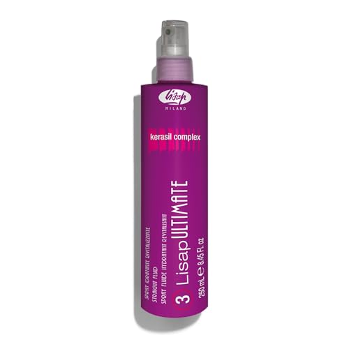Lisap Heat Protectant for Hair, Ultimate Straight Fluid Hair Spray, Anti Frizz Hair Products, Thermal Protection Hydrating, Strengthening